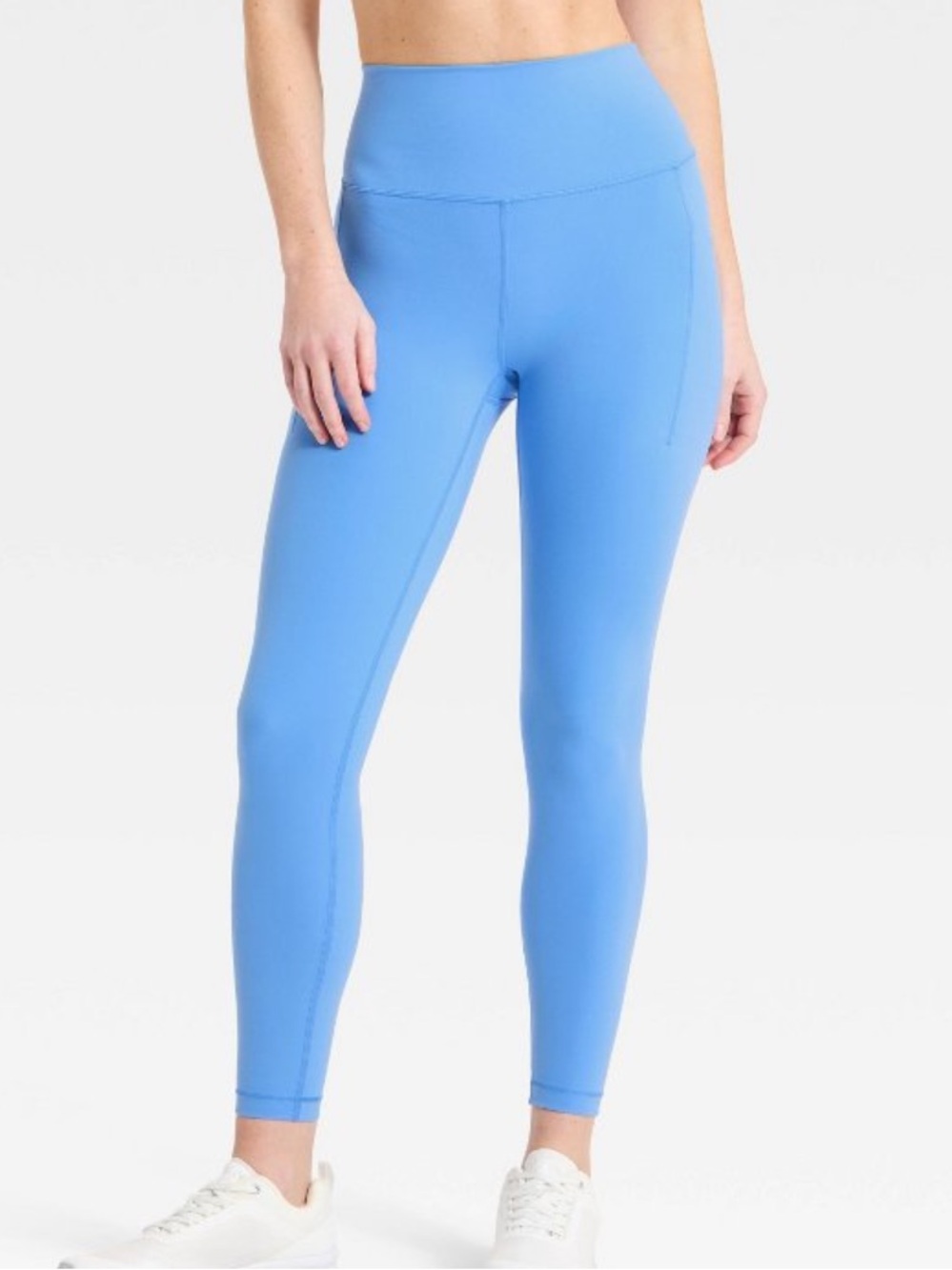 all in motion Blue High-Rise 7/8 Pocketed Leggings for Women